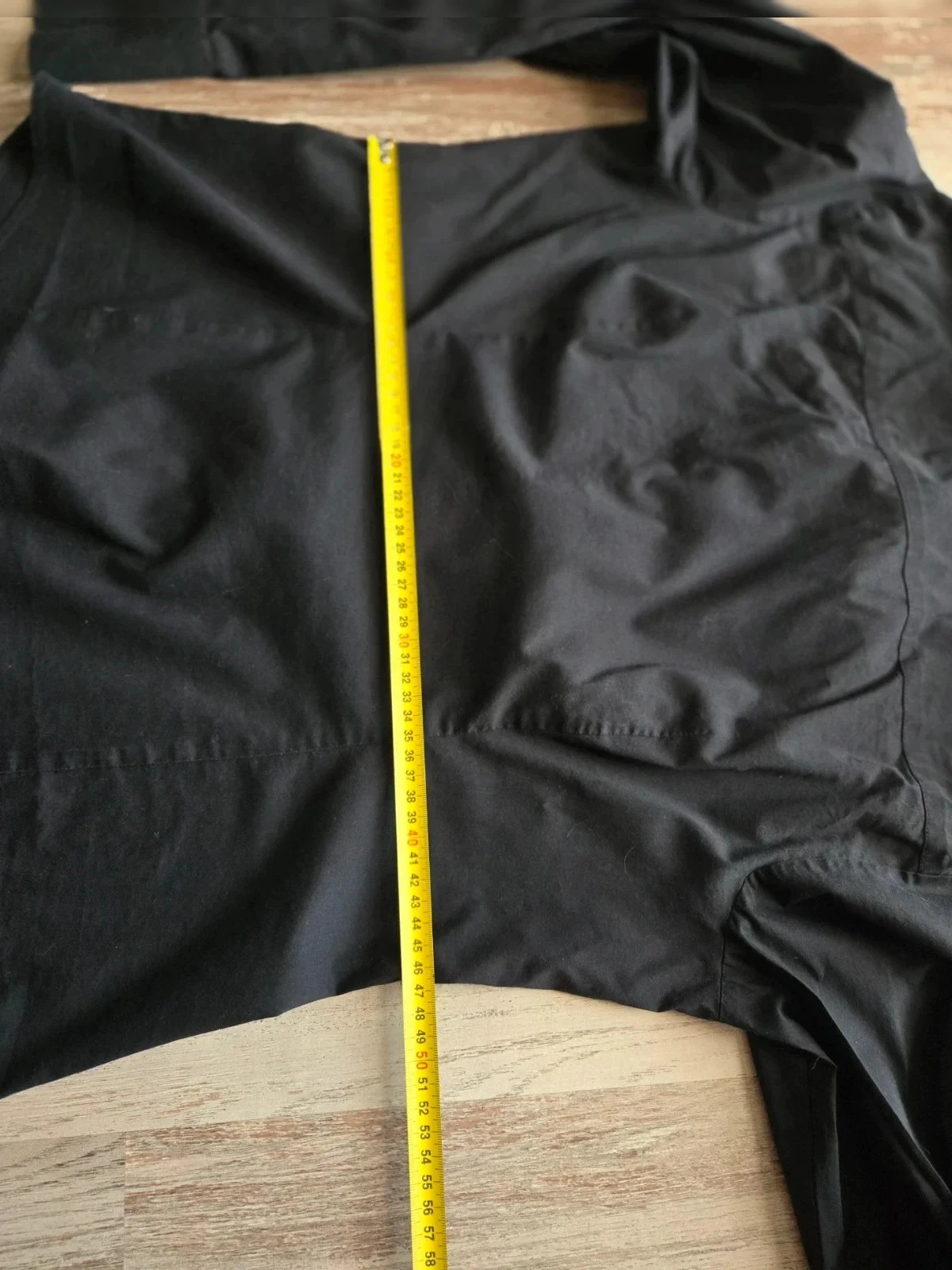 Women's black ruffled blouse size 42 – photo 10